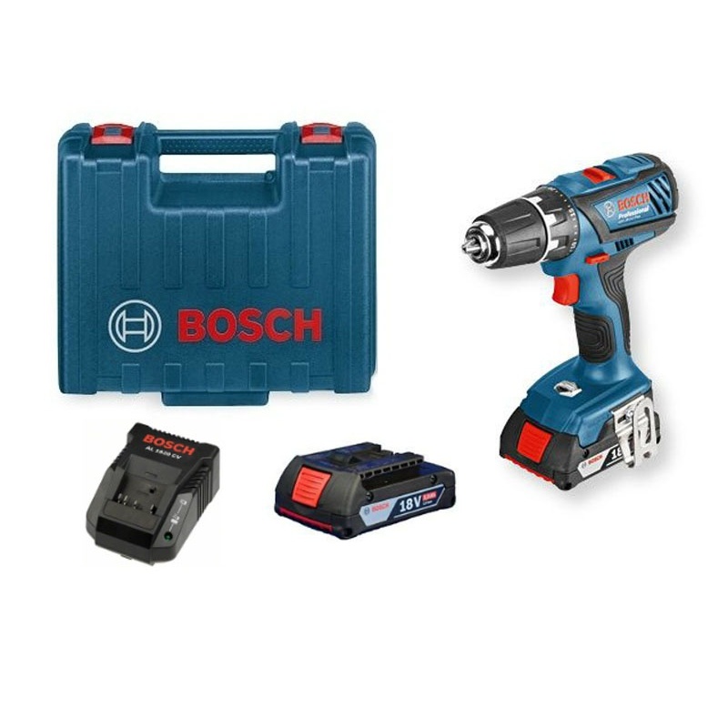 Bosch GSR 18-2-LI Plus Professional (2xAku 2,0Ah Kufr) Aku šroubovák 06019E6120