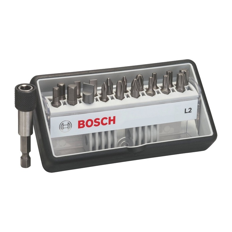 Sada Bosch Robust Line - L2 Extra Hart (GSR10,8-2-LI, 14,4VE-2LI, 18-2-LI, 14,4-2-LI, GSB18, GSB14,4)