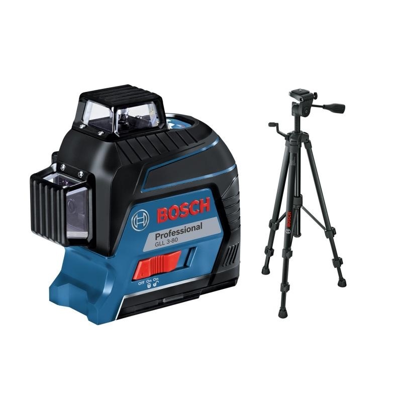 Bosch GLL 3-80 Professional Čárový laser (+ stativ BT 150) - 06159940KD