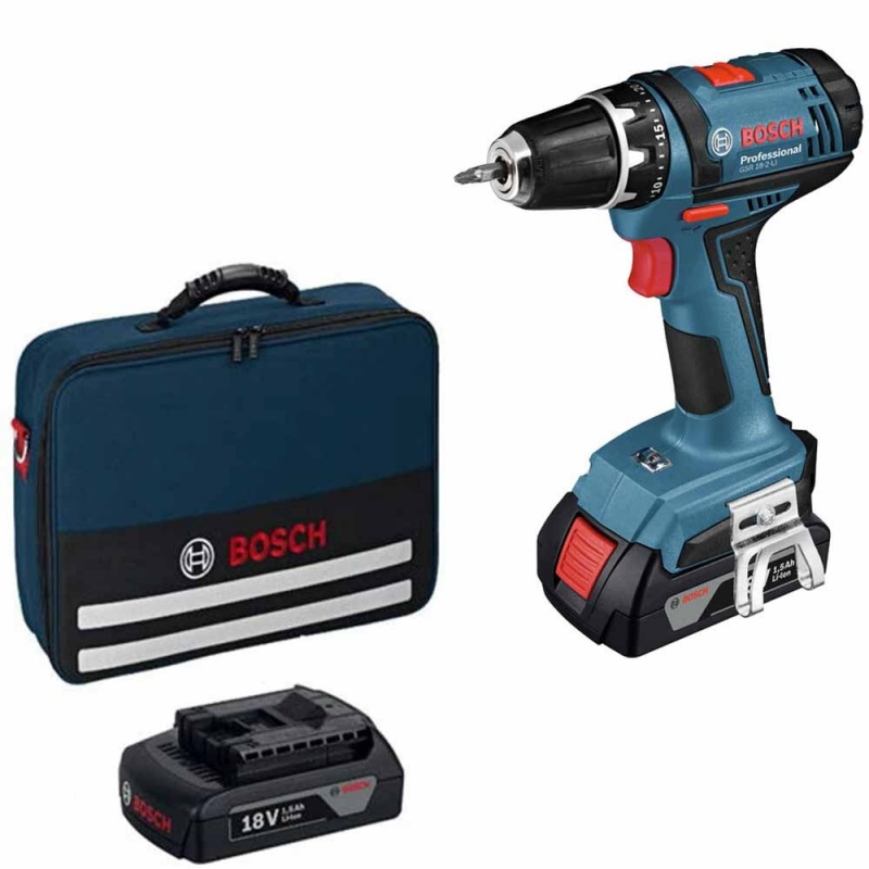 Bosch GSR 18-2-LI Professional (2x Aku) aku šroubovák - 0615990G6U