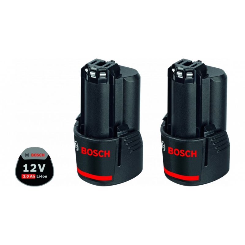 Bosch 2 x akumulátor GBA 12V 3.0 Ah - 1600A00X7D