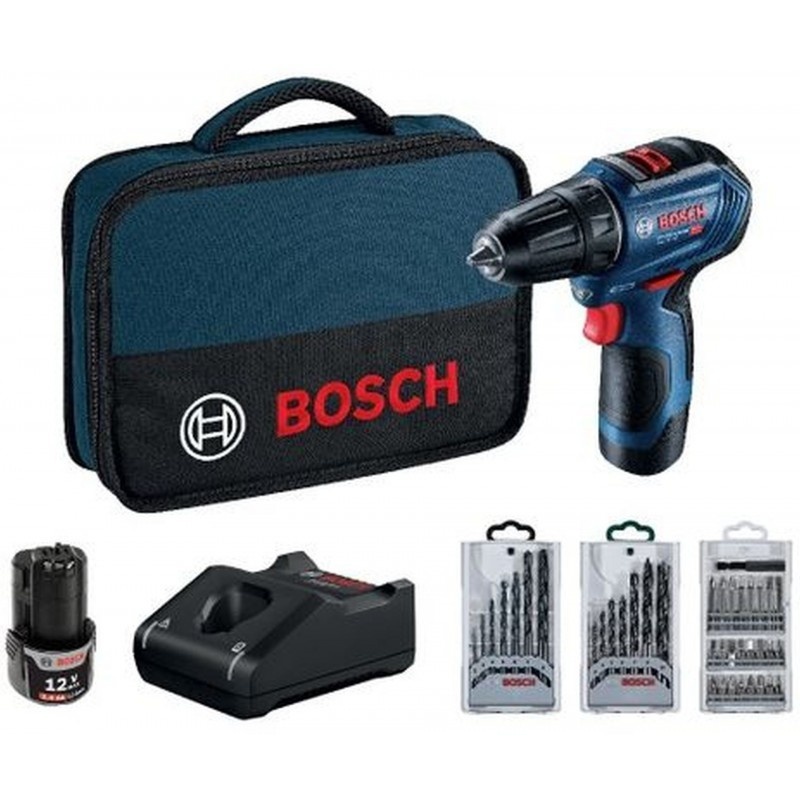 Bosch GSR 12V-30 Professional (2x2,0Ah) Aku šroubovák - 06019G9001