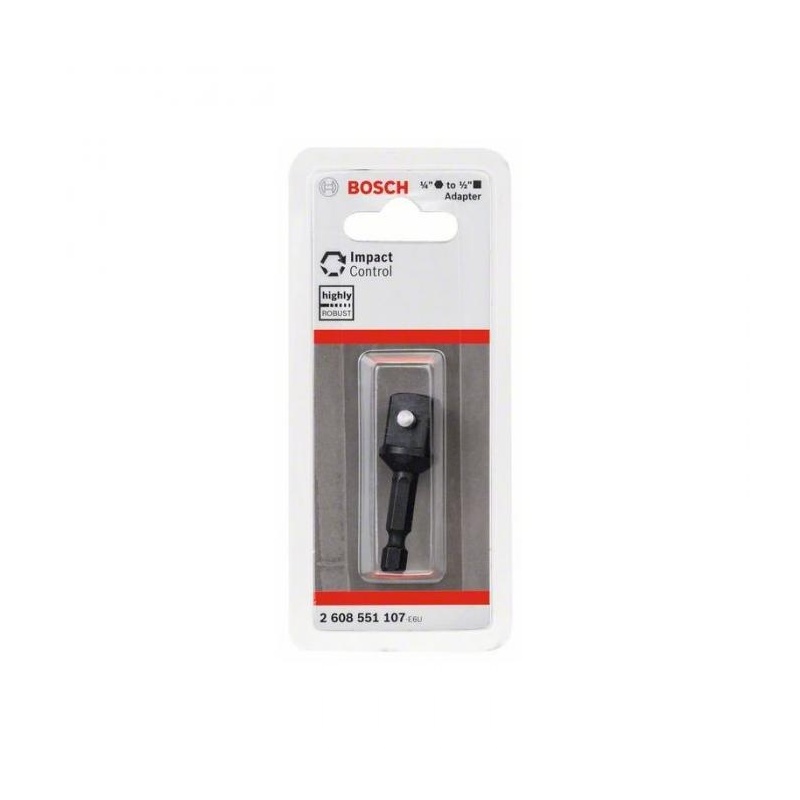 Bosch adapter pro nástrčné klíče 1/4 - 1/2 - 2608551107