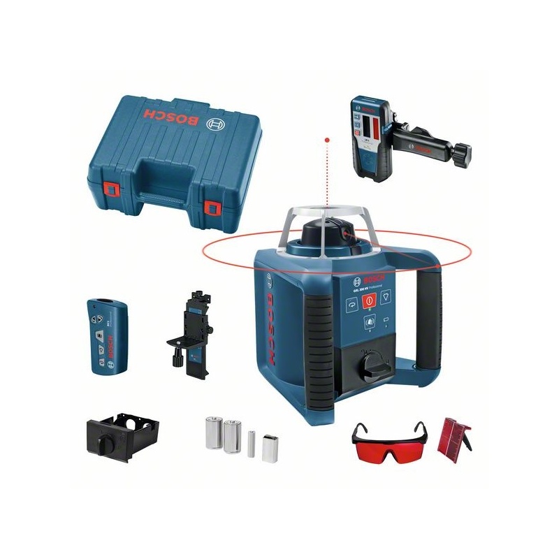 Bosch GRL 300 HV Professional (+LR1 + RC1) Laser rotační - 0601061501