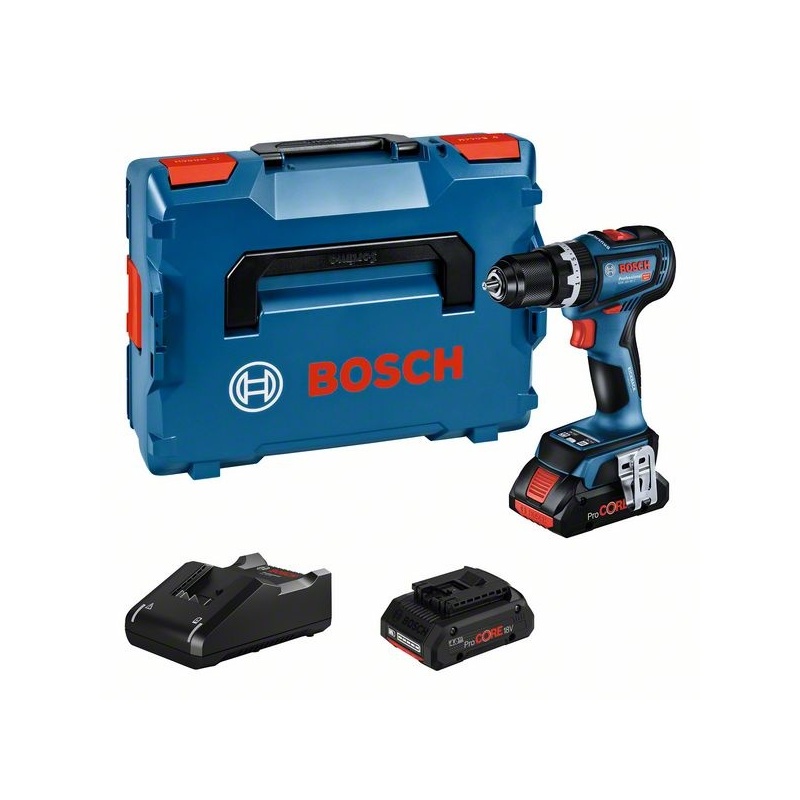 Bosch GSB 18V-90C Professional (2xAku 4Ah) - 06019K6104