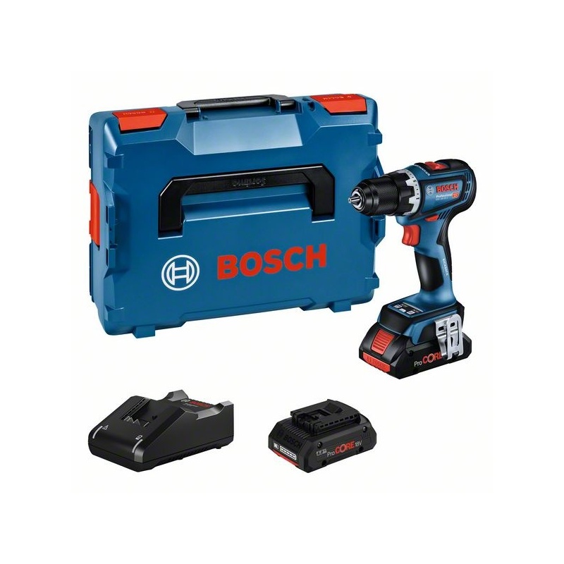 Bosch GSR 18V-90 C Professional (2xAku 4Ah) - 06019K6004