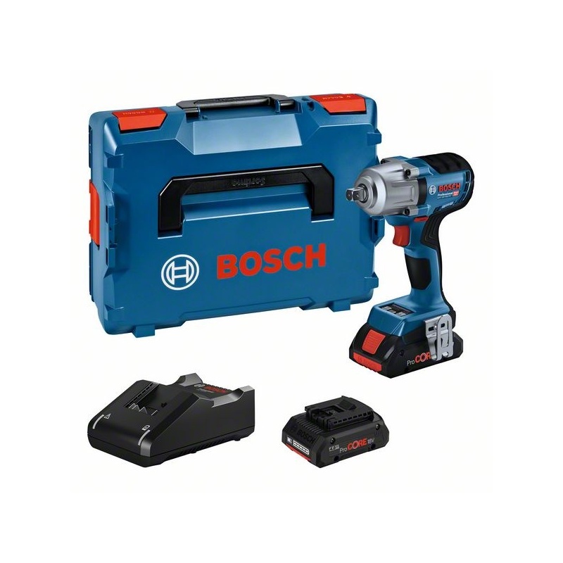 Bosch GDS 18V-450 PC Professional (2xAku 4,0Ah) - 06019K4102