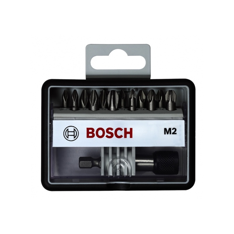 Sada Bosch Robust Line - M2 Extra Hart (GSR10,8V-LI, 14,4VE-2LI, 18VE-2LI,12VE-2,14,4V-LI,)